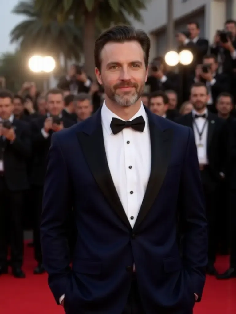 Andreas Szakacs meditating in Bali, reflecting his peaceful lifestyle and focus on balance beyond Hollywood.